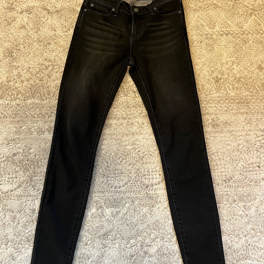 Prana Women's Organic Cotton Black Skinny Jeans